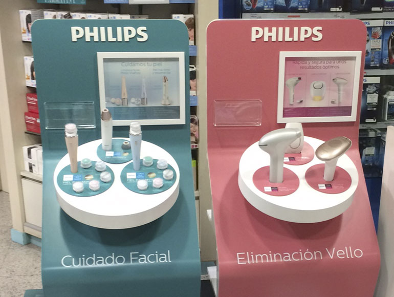 Display Publicitario diseñado por Team PLV